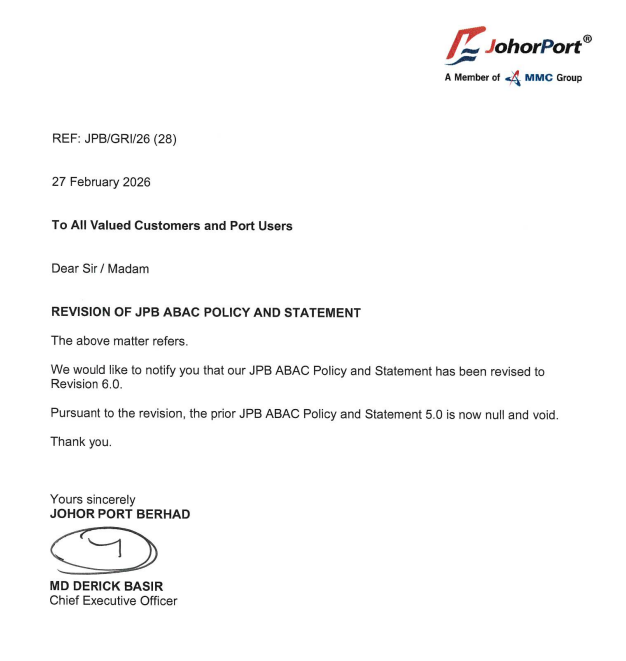 Revision of JPB ABAC Policy