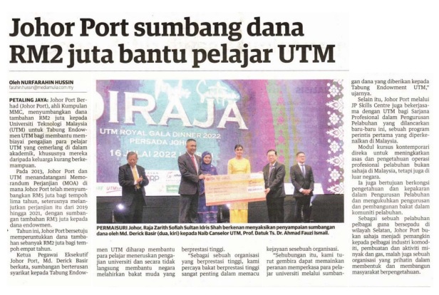 Johor Port Bags Three Awards